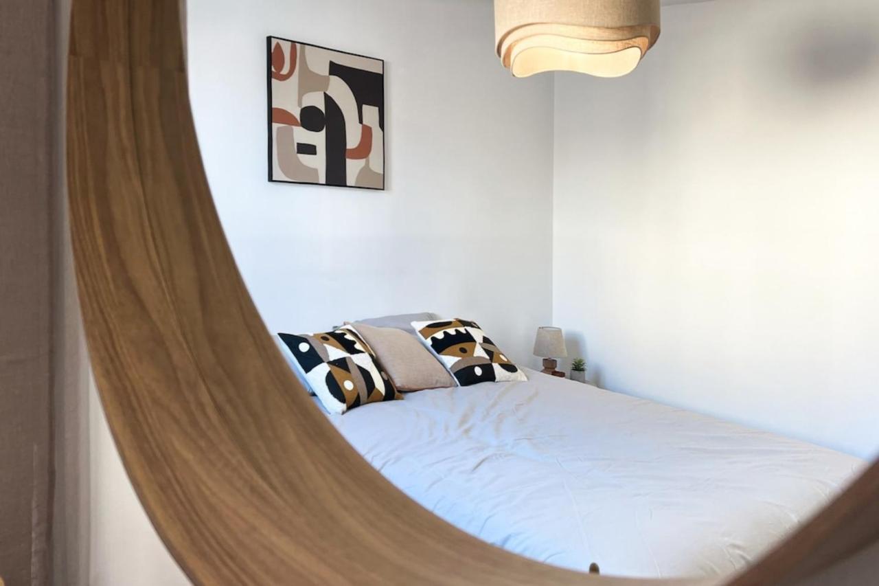 Ferienwohnung Grand Apt Au Coeur D'Ajaccio - Ac & 5Min Plage Exterior foto