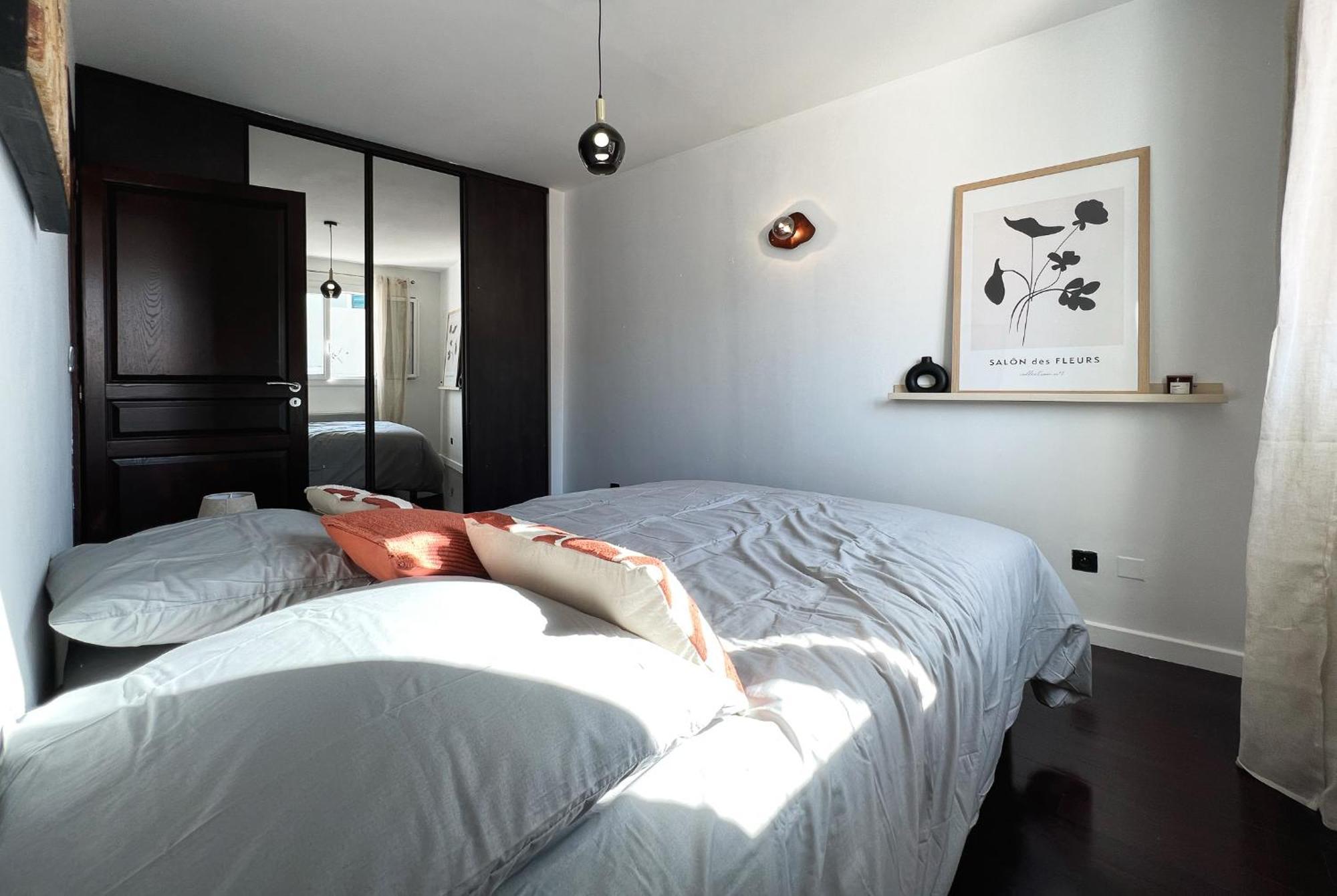 Ferienwohnung Grand Apt Au Coeur D'Ajaccio - Ac & 5Min Plage Exterior foto
